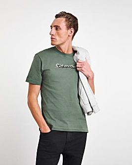 Calvin Klein Short Sleeve Flock T-Shirt