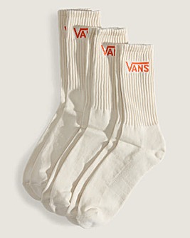 VANS Classic Crew 3 Pack Socks