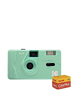 Kodak M35 Reusable Camera Bundle with 36 Exposure Film Pack - Mint Green