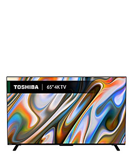 Toshiba 65UV2F53DBU 65in Smart TV 4K UHD HDR LCD Freely TV with Amazon Alexa