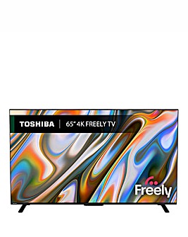 Toshiba 65UV2F53DBU 65in Smart TV 4K UHD HDR LCD Freely TV with Amazon Alexa