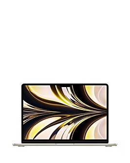 Apple MacBook Air (M2, 2024) 13in 8-Core CPU 8-Core GPU 16GB 256GB - Starlight