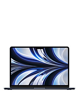 Apple MacBook Air (M2, 2024) 13in 8-Core CPU 8-Core GPU 16GB 256GB - Midnight