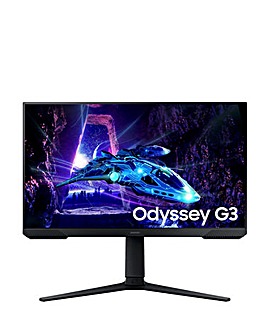 Samsung 24in Odyssey G3 FHD 180Hz 1ms LCD Gaming Monitor - Black