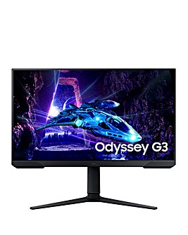 Samsung 27in Odyssey G3 FHD 180Hz 1ms LCD Gaming Monitor - Black