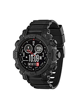 Reflex Active Series 38 Sports Calling Smart Watch - Black