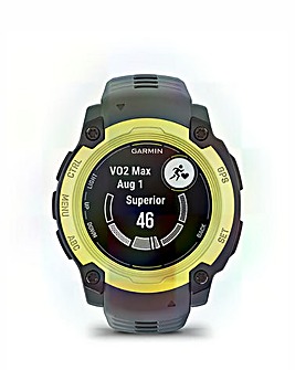 Limited Edition Garmin Instinct E 40mm Smart Watch - Electric Lime/Twlight