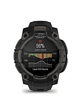 Garmin Instinct 3 45mm Smart Watch - Black/Black