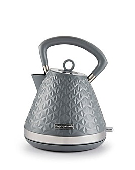 Morphy Richards Vector Grey Pyramid Kettle