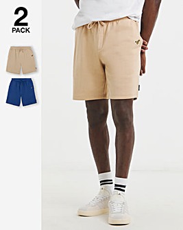 Voi 2 Pack Fleece Jog Shorts