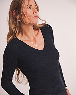 Anthology Merino V Neck Jumper