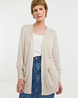 Longline Edge To Edge Cardigan