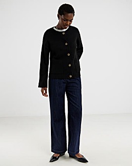 Black Wide Sleeve Jumper