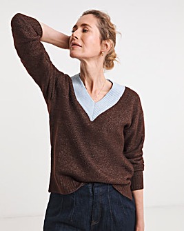 V Neck Jumper
