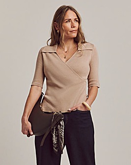 Anthology Wrap Over Cardigan