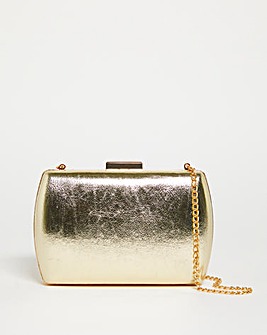 Metallic Gold Clutch Bag