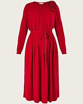 Monsoon red outlet dress sale