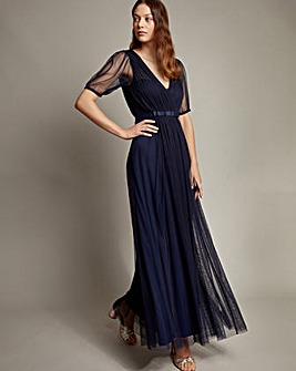 Monsoon Ellie Tulle Maxi Dress