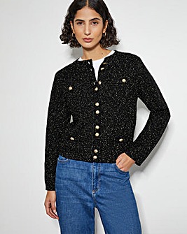 Monsoon Saskia Smart Glitter Cardigan