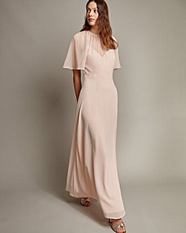 Monsoon Mona Angel Sleeve Maxi Dress