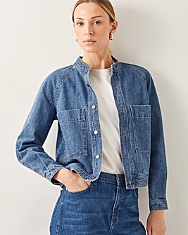 Monsoon Binky Crop Denim Jacket