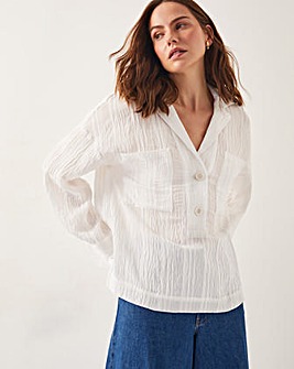 Monsoon Tilda Textured Shirt