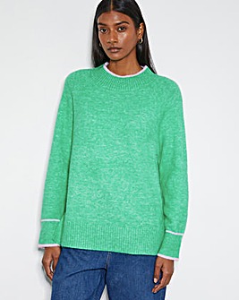 Monsoon Oti Oversized Mock Neck Jumper