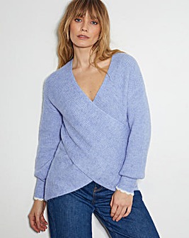 Monsoon Raylee Wrap Ribbed Jumper