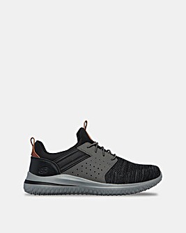 Skechers Delson 3.0 Cicada Knitted Wide Fit