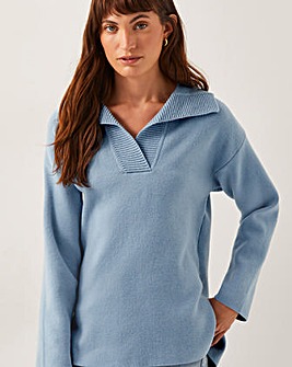 Monsoon Cherry Collar Jumper