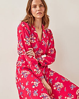 Monsoon Sarah Floral Print Midi Dress