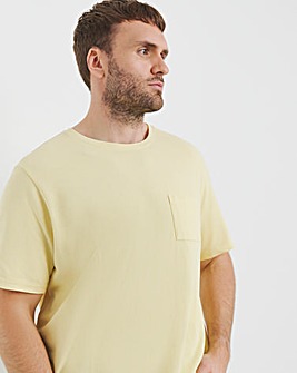 Pique Garment Dyed T-shirt Long