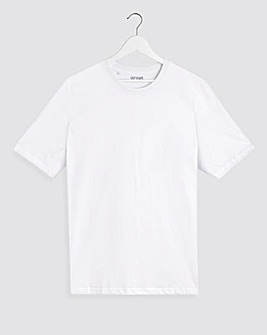 Pure Cotton Crew Neck T-Shirt Long