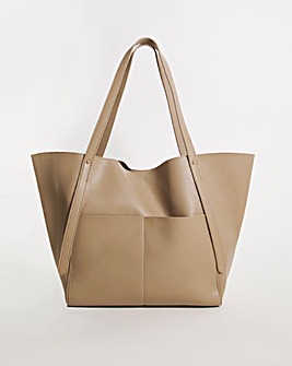 Classic Pocket Front Tote Bag
