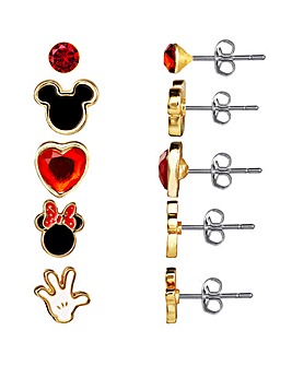 Disney Mickey & Minnie Earrings Set