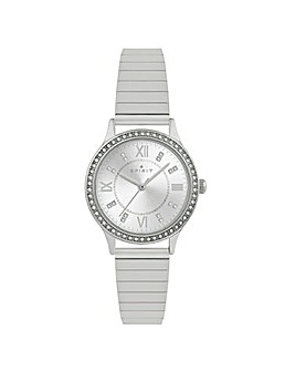 Spirit Ladies Stone Set Silver Watch