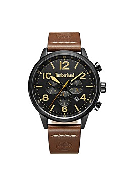 Timberland Myrtle Leather Strap Watch