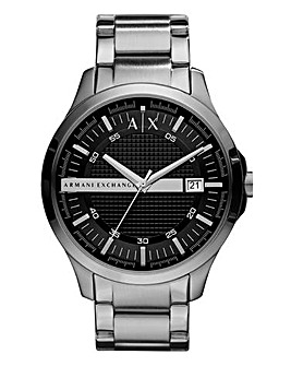 Armani Exchange Mens Stainless Steel Strap Watch
