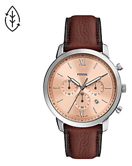 Fossil Mens Chronograph Strap Watch