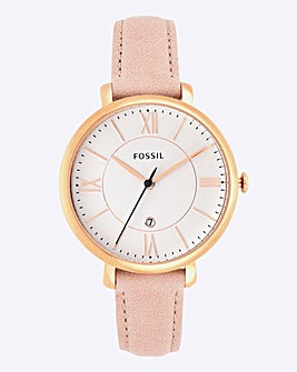Fossil Ladies Blush Strap Watch