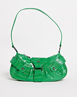 Croc Shoulder Bag