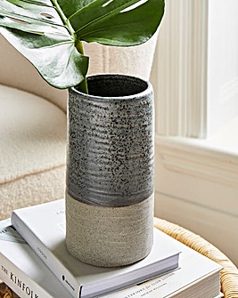 Caldera Speckled Straight Vase