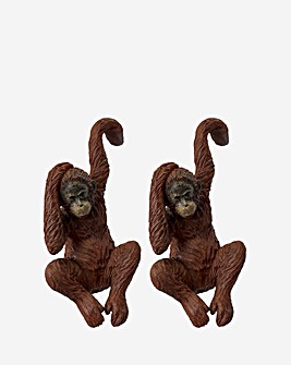 2 Pack Topaz Orangutan Pot Hanger