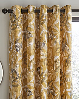 Catherine Lansfield Abbotsely Leaf Curtains