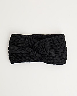 Black Knitted Headband