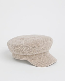 Oatmeal Baker Boy Hat