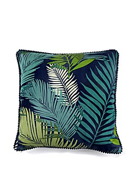 Tropical Print Filled Cushion