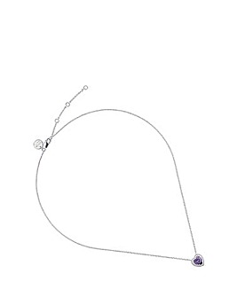 Radley Purple Heart Necklace