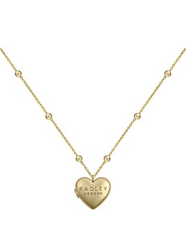 Radley 18ct Gold Plated Locket Necklace