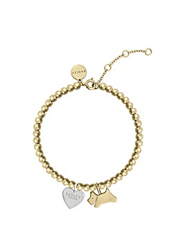 Radley 18ct Gold Plated Charm Bracelet